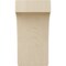 Ekena Millwork 5 1/4"W x 4"D x 10"H Clarksville Bracket, Rubberwood BKTW05X04X10CVRW - alternate 2